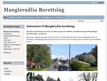 Tablet Screenshot of manglerudlia.no
